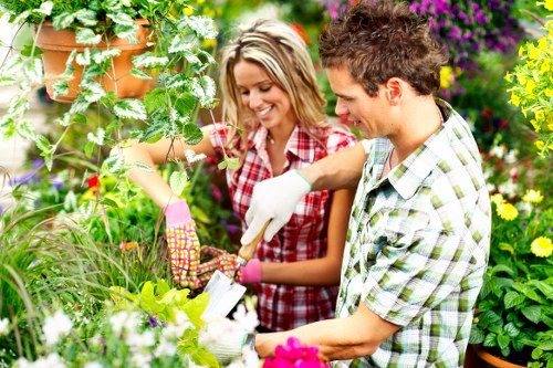 Insurance certificates and documentation for insured gardening services